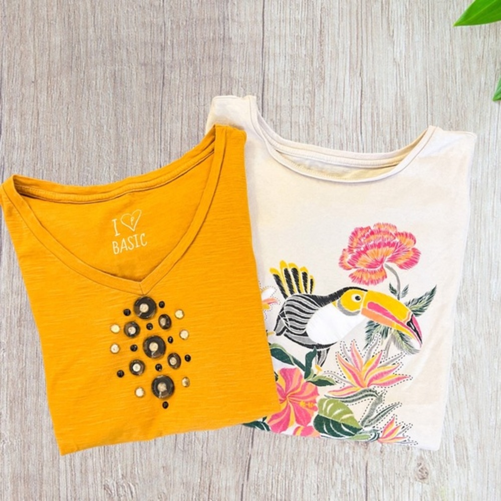 Bundle 2 Tops Short Sleeve